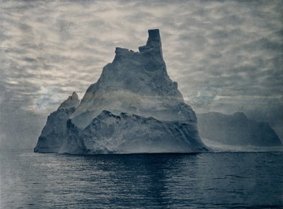 A Turreted Berg by Frank Hurley